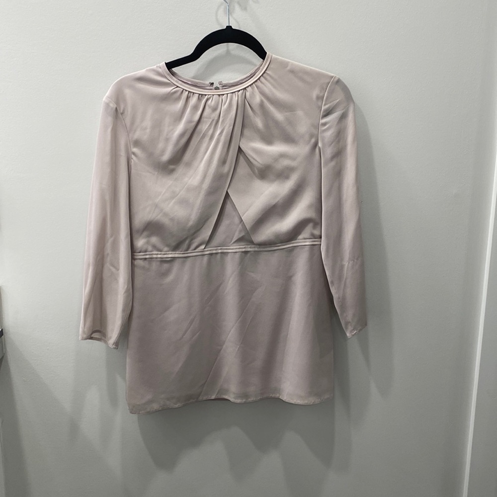 Burberry London pale orchid top size 6 NWT